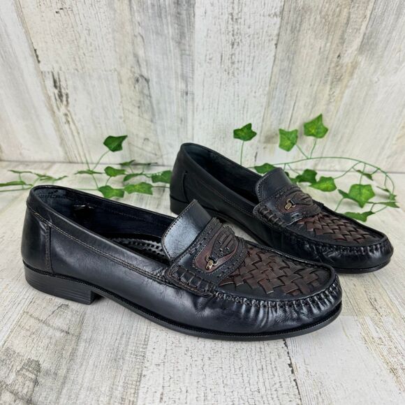 Men\'s Italian Casual Loafer Slip On woven with tassel size 43 main image 11